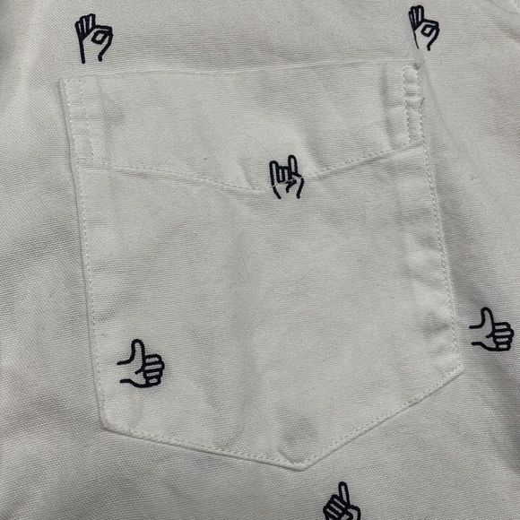 American Eagle Hand Emoji Polo - Picture 3 of 3